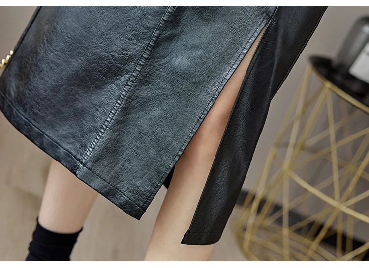 Faux Leather Skirts Contemporary Elegance with a Bold Edge The