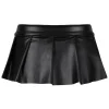 Button Pleated Mini Skirt - Image 2